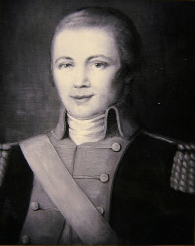 Major Samuel Nicholas (litho) av A.M. (after) Kosinsky