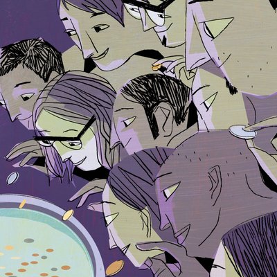 Wish, 2009 (blandade media) av A.Richard Allen