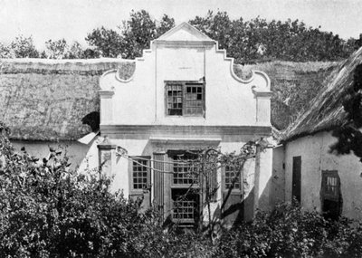 Parel Vallei skolhus, Sydafrika, 1931. av A. Elliot