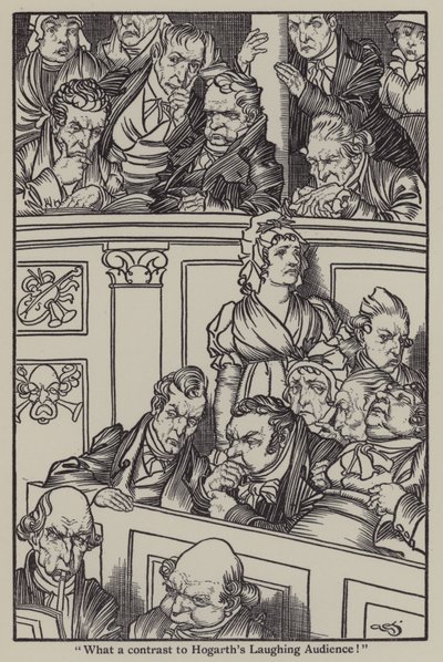 Illustration till The Essays of Elia av Charles Lamb (litho) av A. Garth Jones