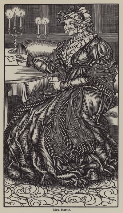Illustration till The Essays of Elia av Charles Lamb (litho) av A. Garth Jones
