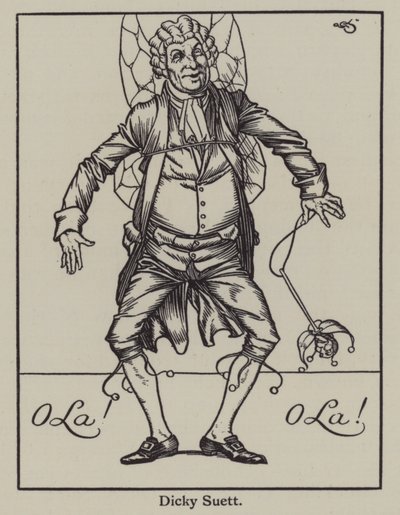 Illustration till The Essays of Elia av Charles Lamb (litho) av A. Garth Jones
