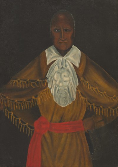 Röd jacka, efter 1828. av A. Haddock