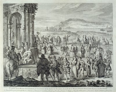 Janus procession, 1764 av A. J. De Fehrt