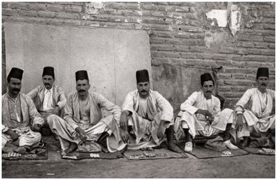 Turkiska växlare, Bagdad, Irak, 1925 av A. Kerim