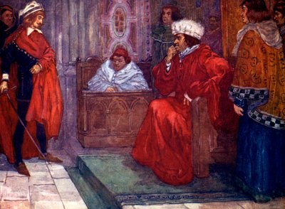 ...jag skickar dig i fängelse, sa domare Gascoigne, 1300-talet, 1905 av A. S. Forrest