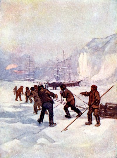 Fartygen kallades Terror and the Erebus, 1847, 1905. av A. S. Forrest