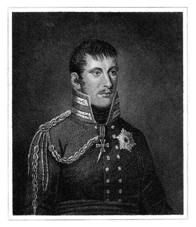 Fredrik Vilhelm III, kung av Preussen, 1815. av A. Wheltier