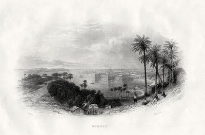 Bombay, Indien, 1860 av A. Willmore