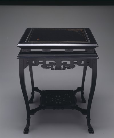 Bord, ca 1880 (trä och inlägg) av A. and H. Lejambre