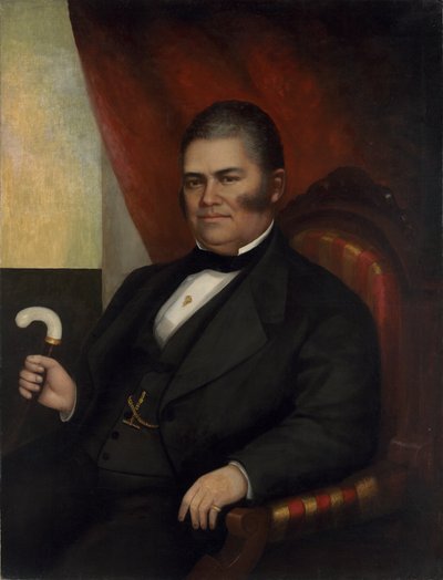 Porträtt av John Jones, ca 1865 av Aaron E. Darling