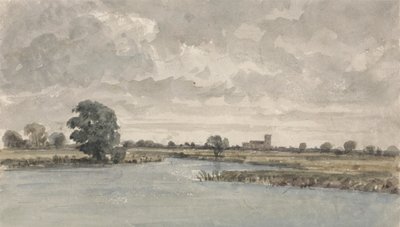 Flodlandskap av Aaron Edwin Penley