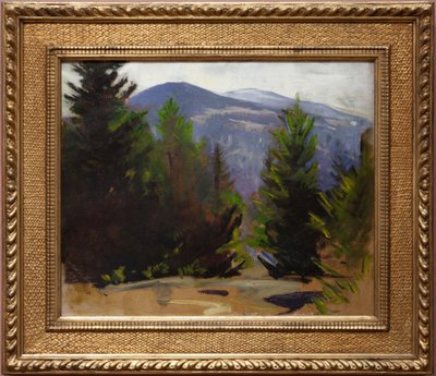 Skiss av Monadnock Mountain av Abbott Handerson Thayer
