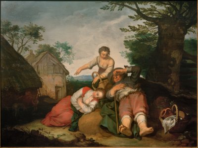 Bondescen med den förlorade sonen av Abraham Bloemaert