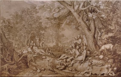 Den gyllene åldern av Abraham Bloemaert