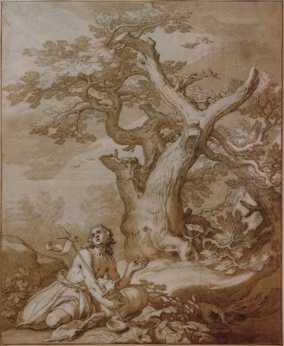 Johannes Döparen i det vilda av Abraham Bloemaert