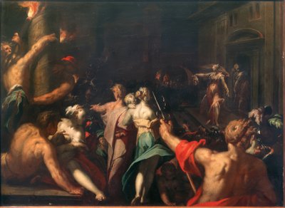 Judith visar huvudet av Holofernes av Abraham Bloemaert