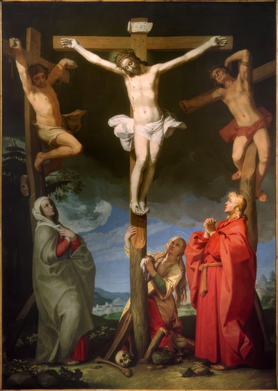 Kristi korsfästelse av Abraham Bloemaert