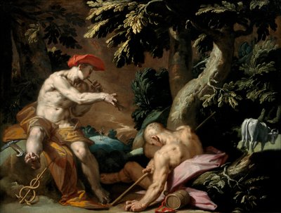 Mercury, Argus och Io, ca 1592 av Abraham Bloemaert