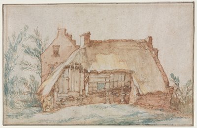 Farmers Cottage recto, ca. 1600. av Abraham Bloemaert