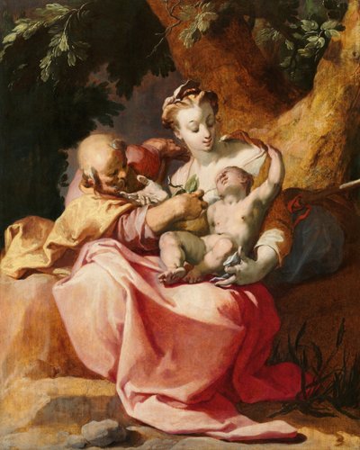 Resten på flykten till Egypten, 1592. av Abraham Bloemaert