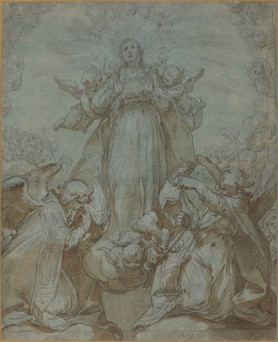 Jungfrun i ära av Abraham Bloemaert