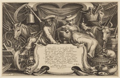 Titelsida, "The Farmhouse and Landscape Series" av Abraham Bloemaert