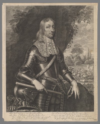 Porträtt av Willem Frederik, greve av Nassau-Dietz av Abraham Bloteling
