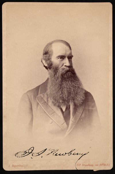Porträtt av John Strong Newberry 1822-1892, mellan 1876 och 1887. av Abraham Bogardus