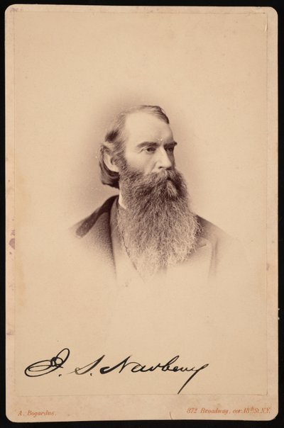 Porträtt av John Strong Newberry 1822-1892, mellan 1876 och 1887. av Abraham Bogardus