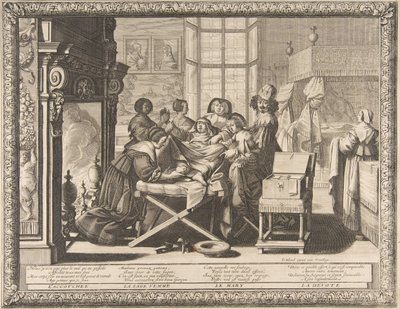 Födelse, 1633. av Abraham Bosse