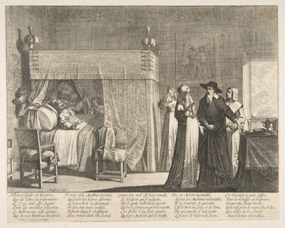Den rike mannens död Den rike mannens död. av Abraham Bosse
