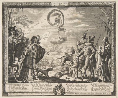Fortune favoring France Fortune of France, ca. 1635-37. av Abraham Bosse