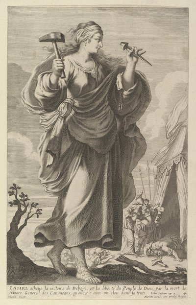 Okunnig, 1647 av Abraham Bosse