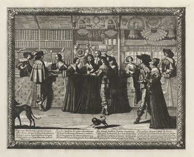 Parisgalleriet av Abraham Bosse