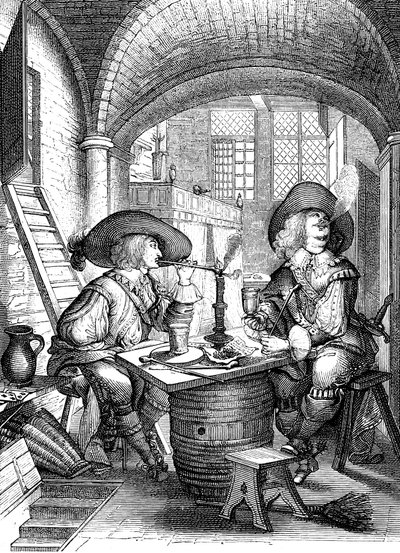 Le Tabac, 1600-talet av Abraham Bosse