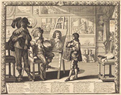 den ädle målaren av Abraham Bosse