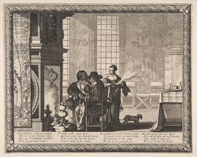 Ålderdom, 1636. av Abraham Bosse