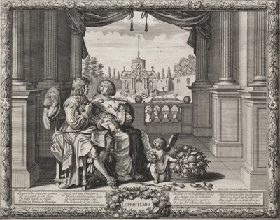 De fyra årstiderna av Abraham Bosse