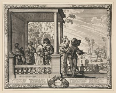 De fyra årstiderna: Sommar av Abraham Bosse