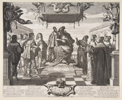 Frankrikes glädje av Abraham Bosse