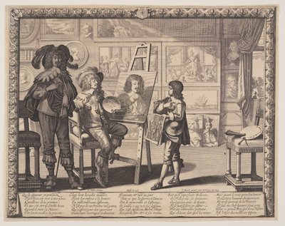 Den ädla målaren av Abraham Bosse
