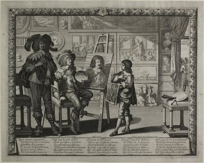 Den ädla målaren av Abraham Bosse