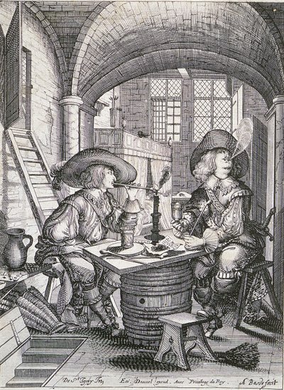 Rökarna av Abraham Bosse