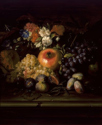 Stilleben med blommor och frukter av Abraham Brueghel