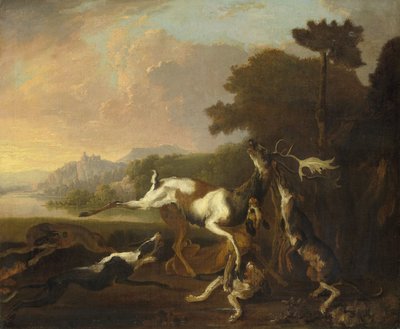 Rådjursjakten av Abraham Danielsz. Hondius