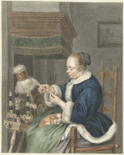 Spinstern av Abraham Delfos