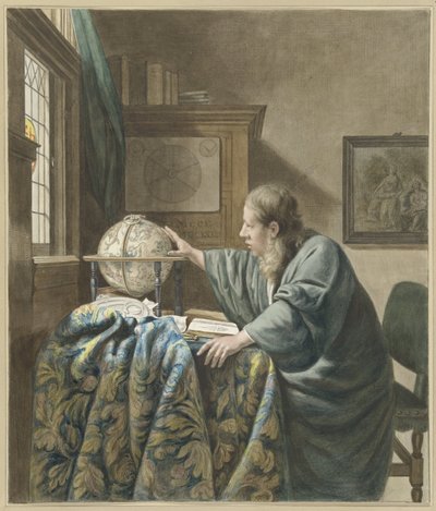 astronomen av Abraham Delfos