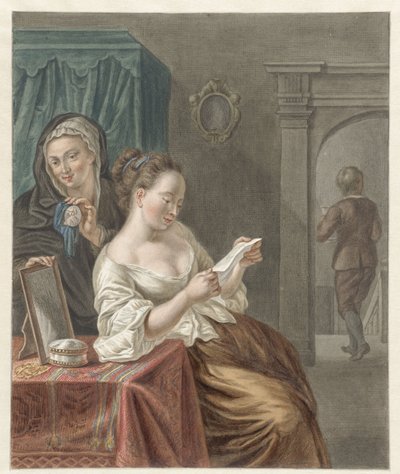 Brevläsaren av Abraham Delfos