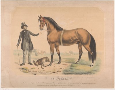 Häst av W.L. de Jager från Wartena Jonkern (titel på objekt) av Abraham Hendrik Winter